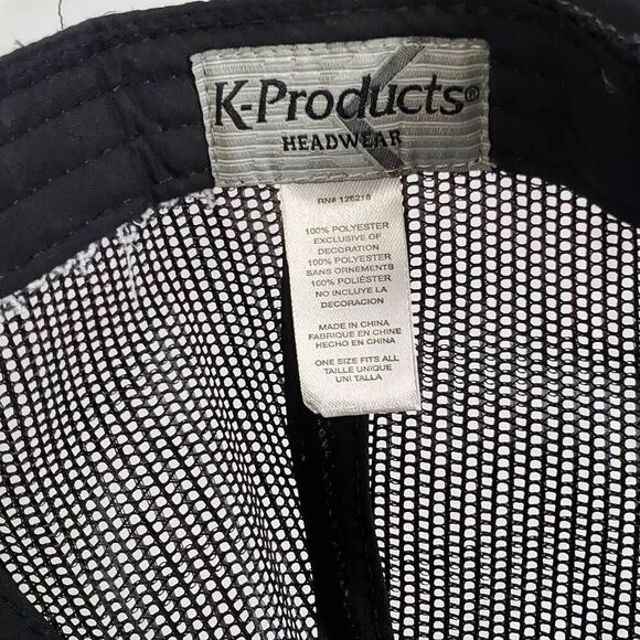 2-Pack Channel Seed Koch Agronomy Hats Black & Camo Mesh Snapback K-Products Cap - Picture 6 of 9